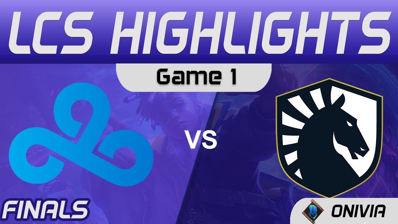 C9 vs TL Highlights Game 1 Finals LCS Spring 2021 Cloud9 vs Team Liquid by Onivia thumbnail