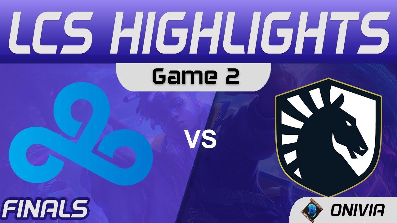 C9 vs TL Highlights Game 2 Finals LCS Spring 2021 Cloud9 vs Team Liquid by Onivia thumbnail