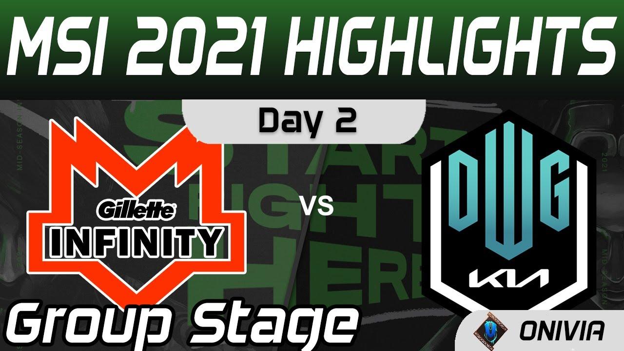 INF vs DK Highlights Day 2 MSI 2021 Group Stage Infinity Esports vs DWG Kia by Onivia thumbnail