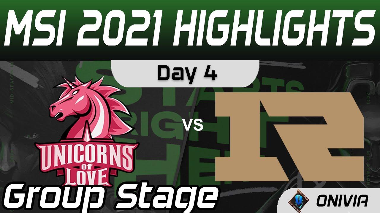 UOL vs RNG Highlights Day 4 MSI 2021 Group Stage Unicorns Of Love vs Royal Never Give Up by Onivia thumbnail