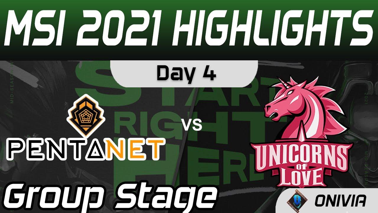 PGG vs UOL Highlights Day 4 MSI 2021 Group Stage Pentanet GG vs Unicorns Of Love by Onivia thumbnail