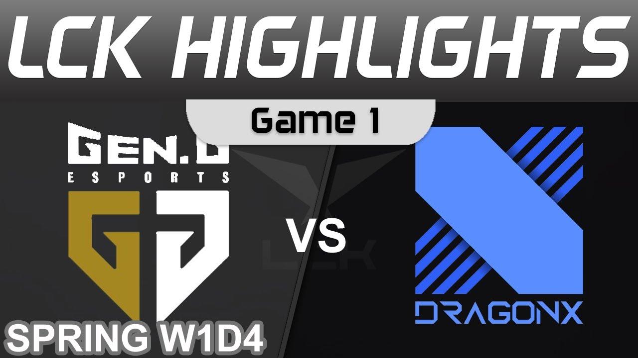 GEN vs DRX Highlights Game 1 LCK Spring Season 2023 W1D4 Gen G vs DragonX by Onivia thumbnail