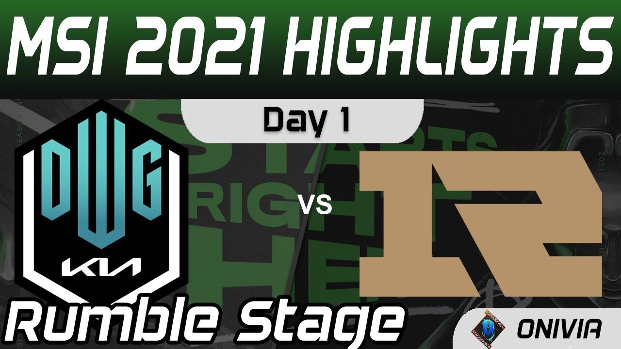 DK vs RNG Highlights  Day 1 MSI 2021 Rumble DWG KIA vs Royal Never Give Up by Onivia thumbnail