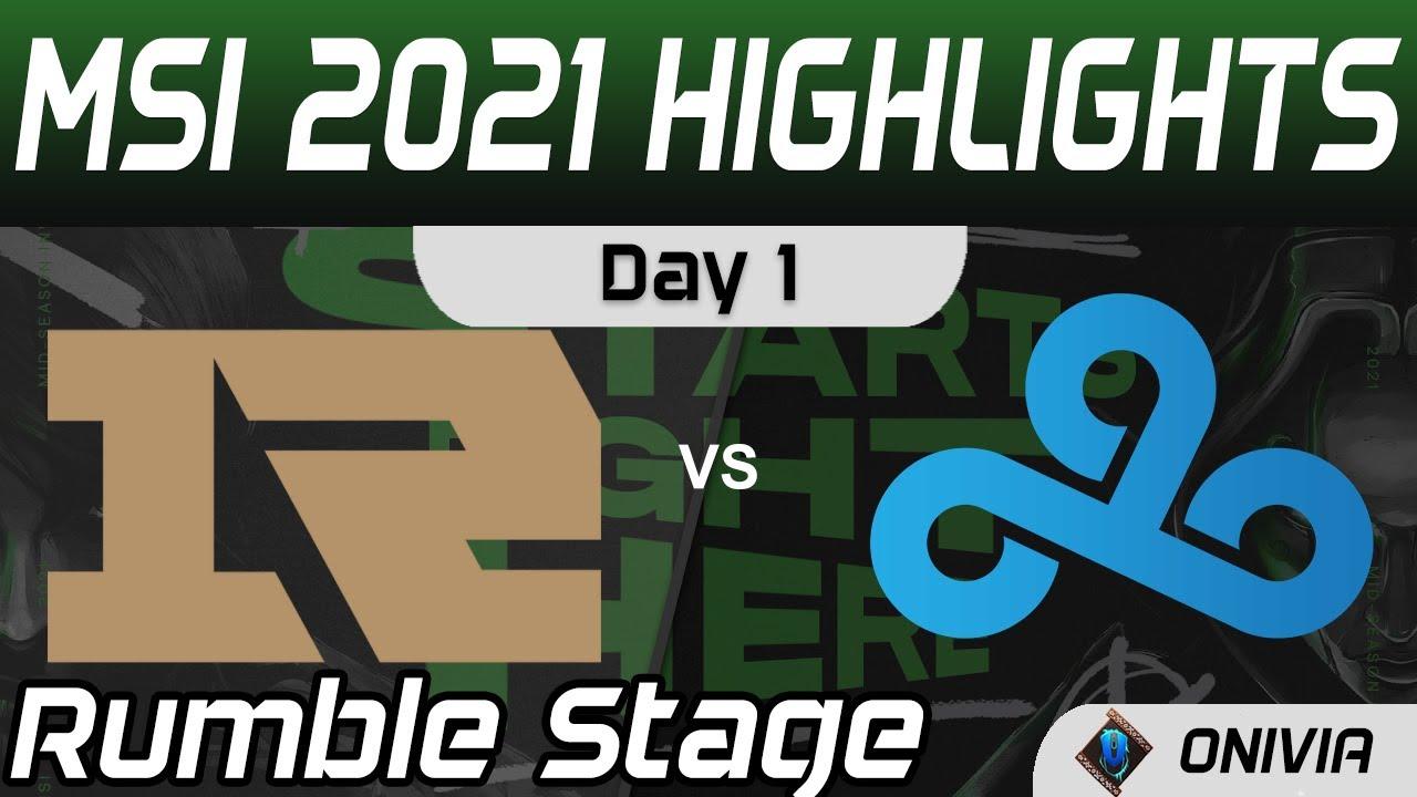 RNG vs C9 Highlights Day 1 MSI 2021 Rumble Royal Never Give Up vs Cloud9 by Onivia thumbnail