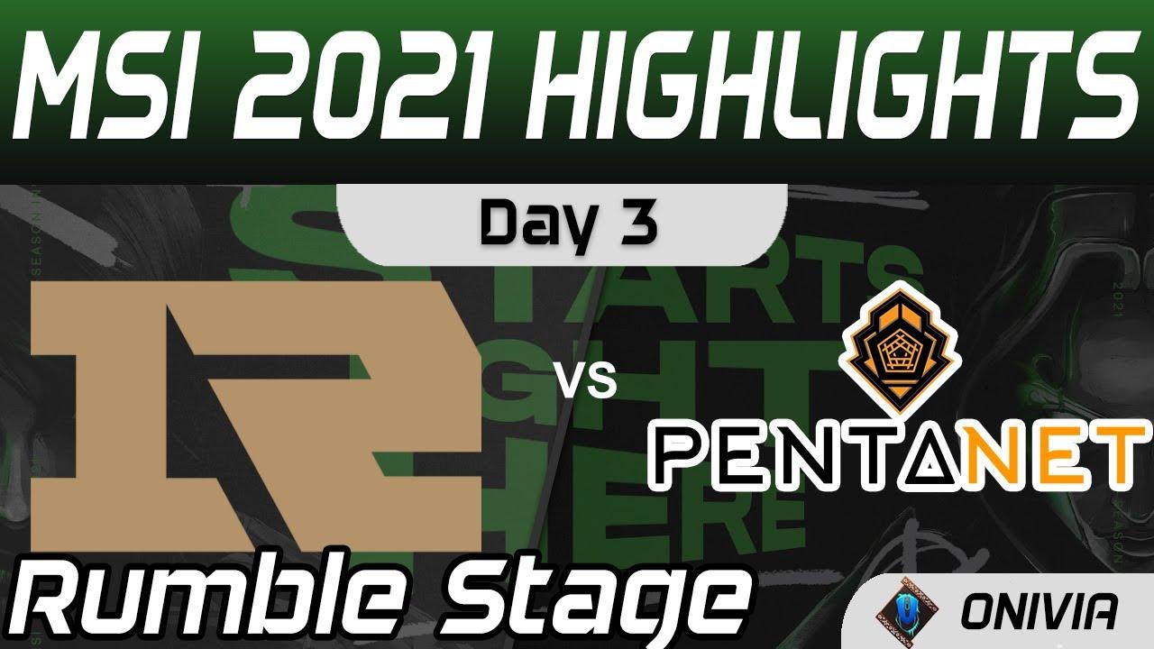 RNG vs PGG Highlights MSI Rumble Stage Day 3 MSI 2021 Royal Never Give Up vs Pentanet GG by Onivia thumbnail