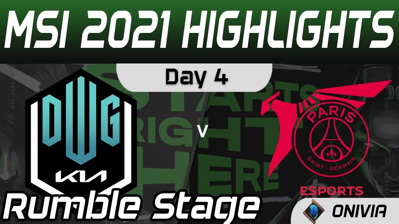 DK vs PSG Highlights MSI Rumble Stage Day 4 MSI 2021 DWG KIA vs PSG Talon by Onivia thumbnail