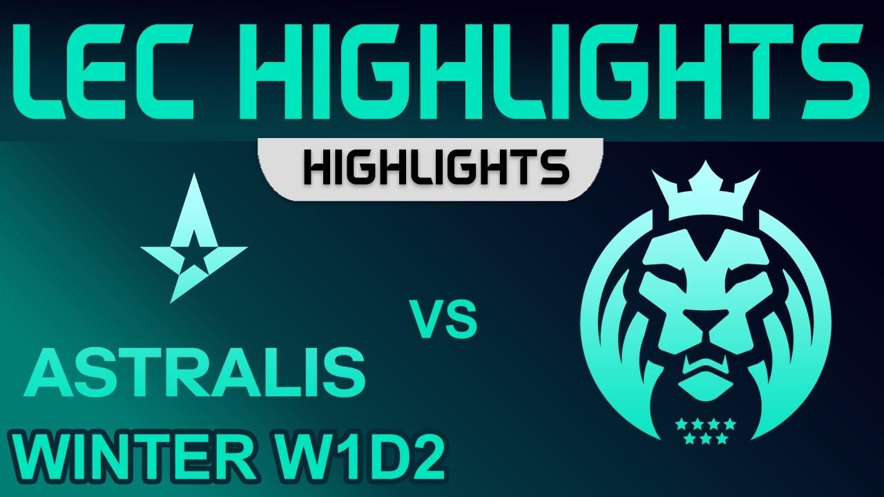 AST vs MAD Highlights LEC Winter Season 2023 W1D2 Astralis vs MAD Lions by Onivia thumbnail