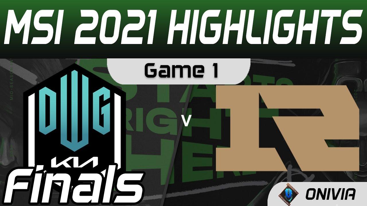 DK vs RNG Highlights Game 1 Finals MSI 2021 DWG KIA vs Royal Never Give Up by Onivia thumbnail