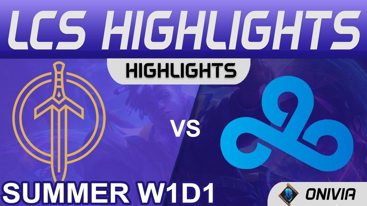 GG vs C9 Highlights LCS Summer 2021 W1D1 Golden Guardians vs Cloud9 by Onivia thumbnail