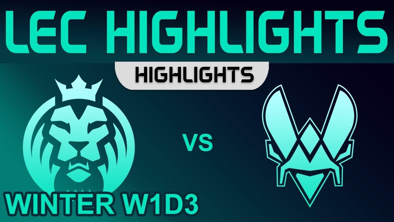 MAD vs VIT Highlights LEC Winter Season 2023 W1D3 MAD Lions vs Team Vitality by Onivia thumbnail