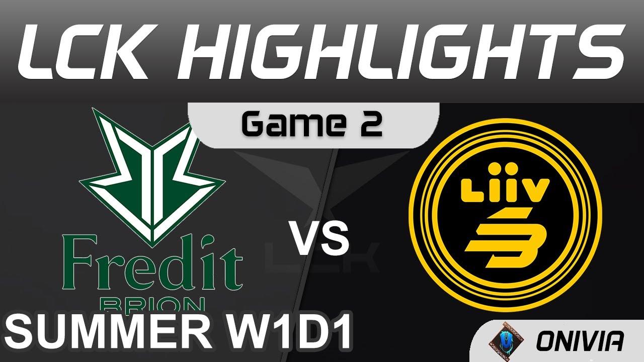 BRO vs LSB Highlights Game 2 LCK Summer Season 2021 W1D1 Fredit BRION vs Liiv SANDBOX by Onivia thumbnail