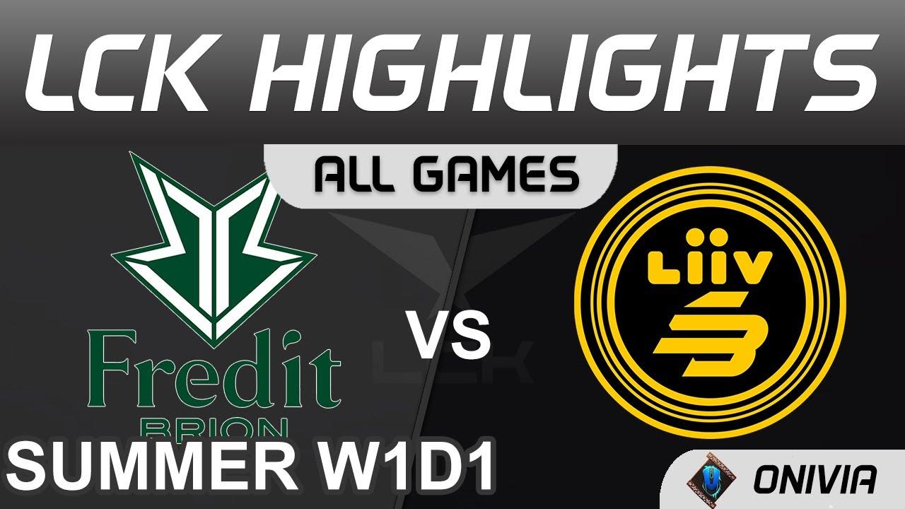 BRO vs LSB Highlights ALL GAMES LCK Summer Season 2021 W1D1 Fredit BRION vs Liiv SANDBOX by Onivia thumbnail