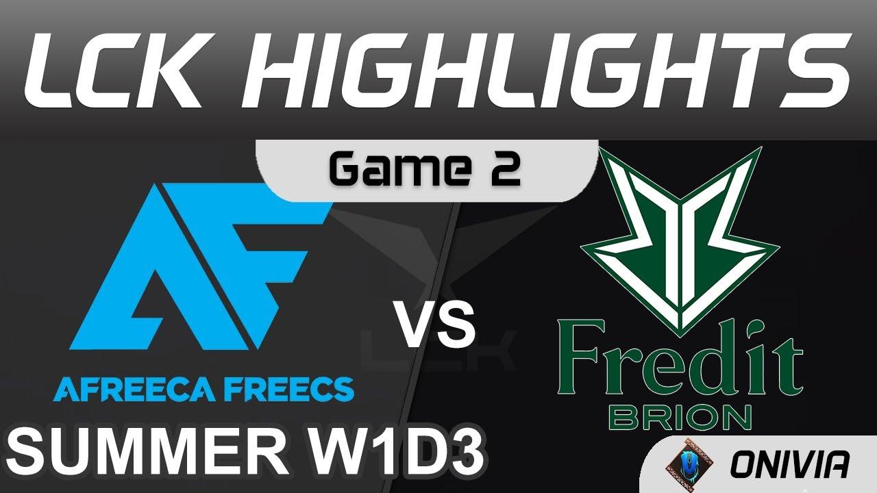 AF vs BRO Highlights Game 2 LCK Summer Season 2021 W1D3 Afreeca Freecs vs Fredit BRION by Onivia thumbnail