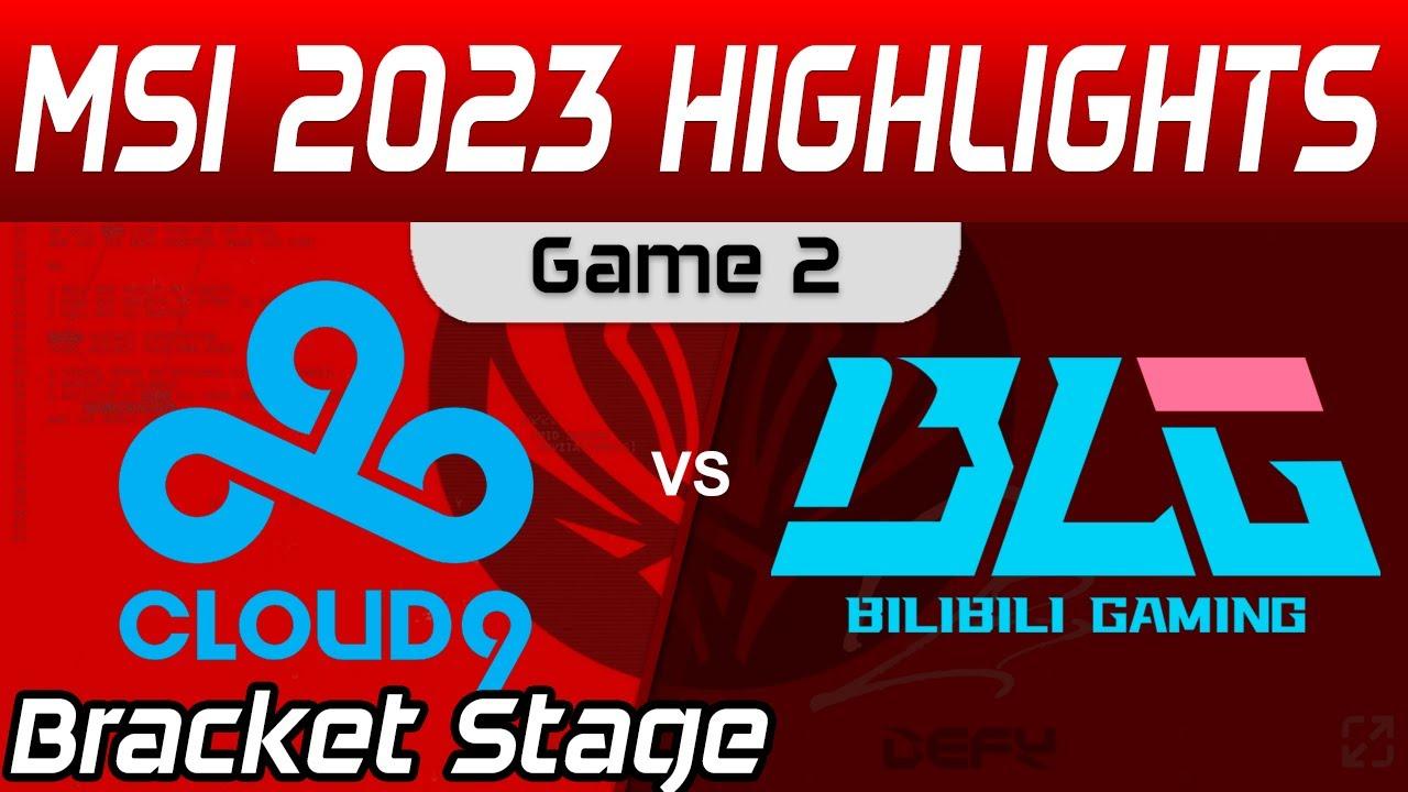 C9 vs BLG Highlights Game 2 Bracket Stage Round 1 MSI 2023 Cloud9 vs Bilibili Gaming by Onivia thumbnail