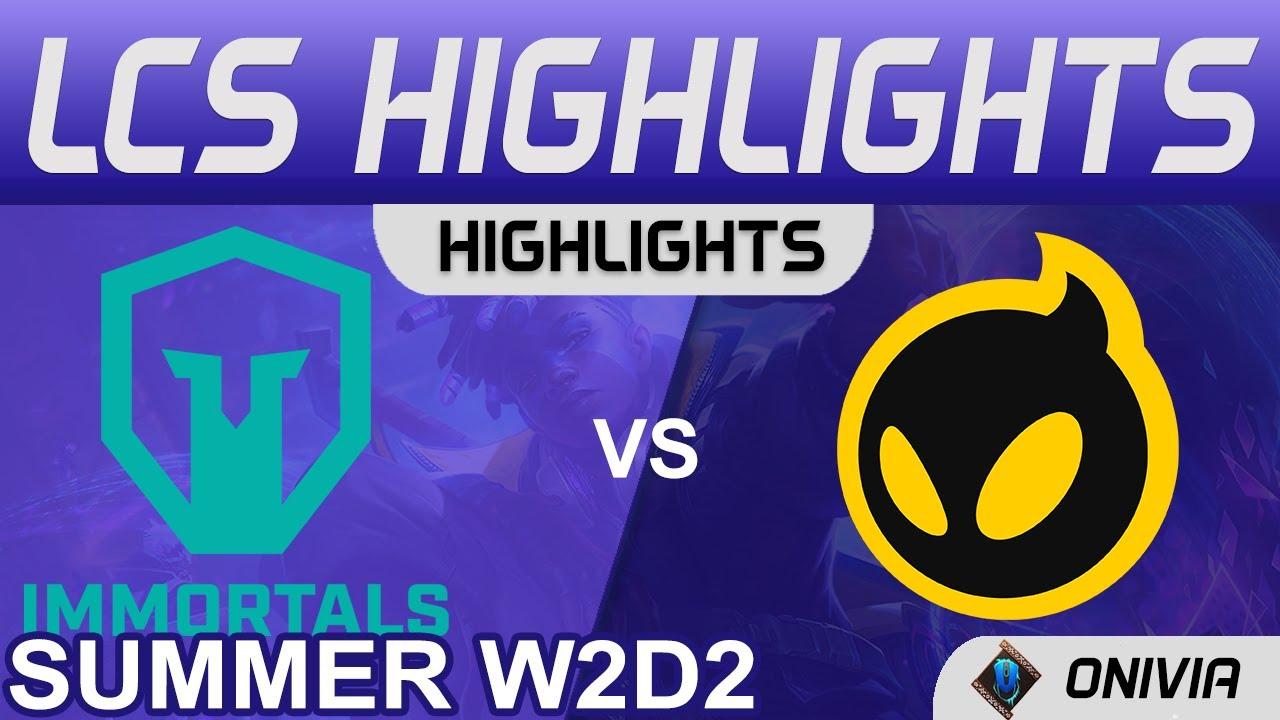 IMT vs DIG Highlights LCS Summer 2021 W2D2 Immortals vs Dignitas by Onivia thumbnail