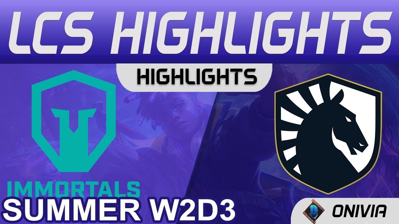 IMT vs TL Highlights LCS Summer 2021 W2D3 Immortals vs Team Liquid by Onivia thumbnail