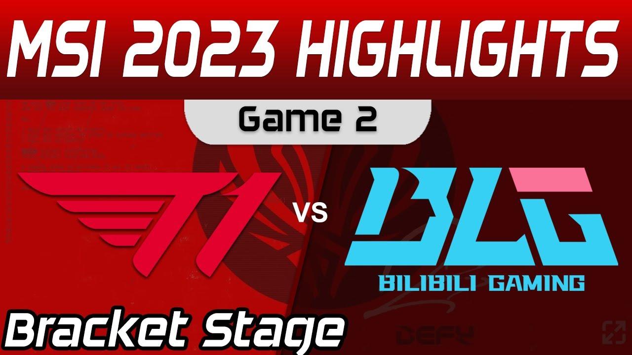 T1 vs BLG Highlights Game 2 Lower Finals MSI 2023 T1 vs Bilibili Gaming by Onivia thumbnail