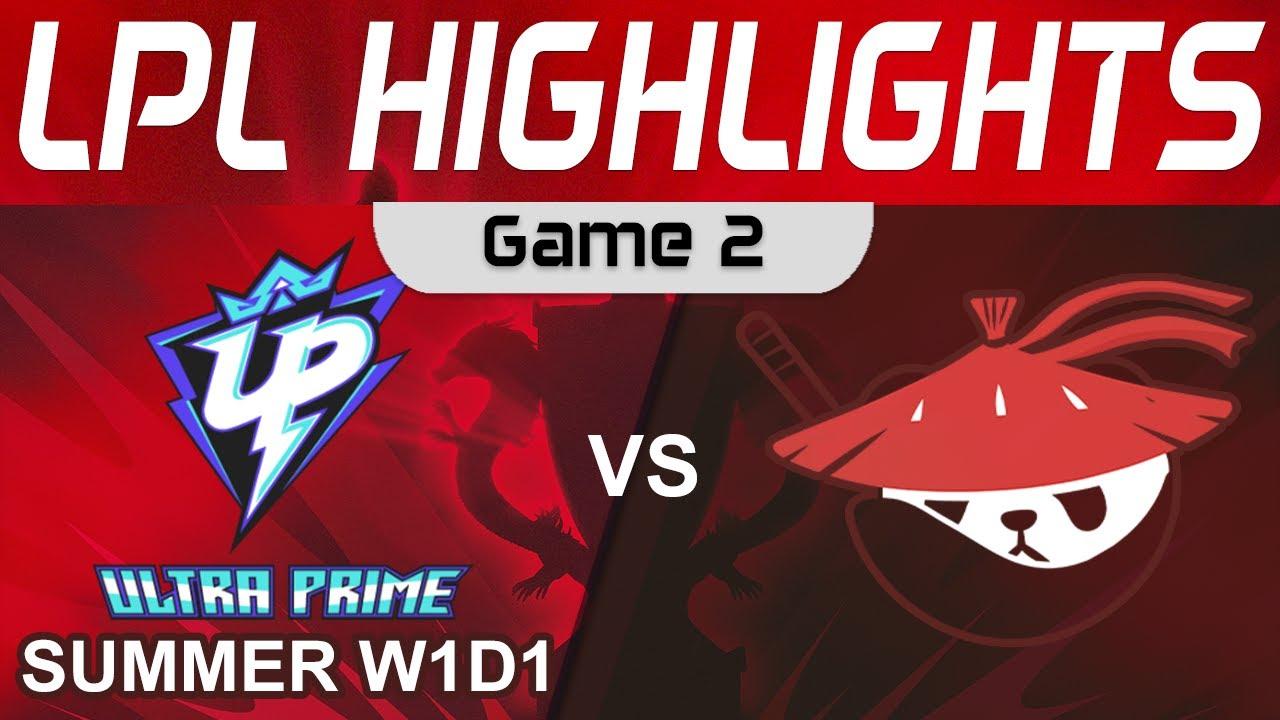 UP vs AL Highlights Game 2 LPL Summer Season 2023 W1D1 Ultra Prime vs Anyone's Legend by Onivia thumbnail