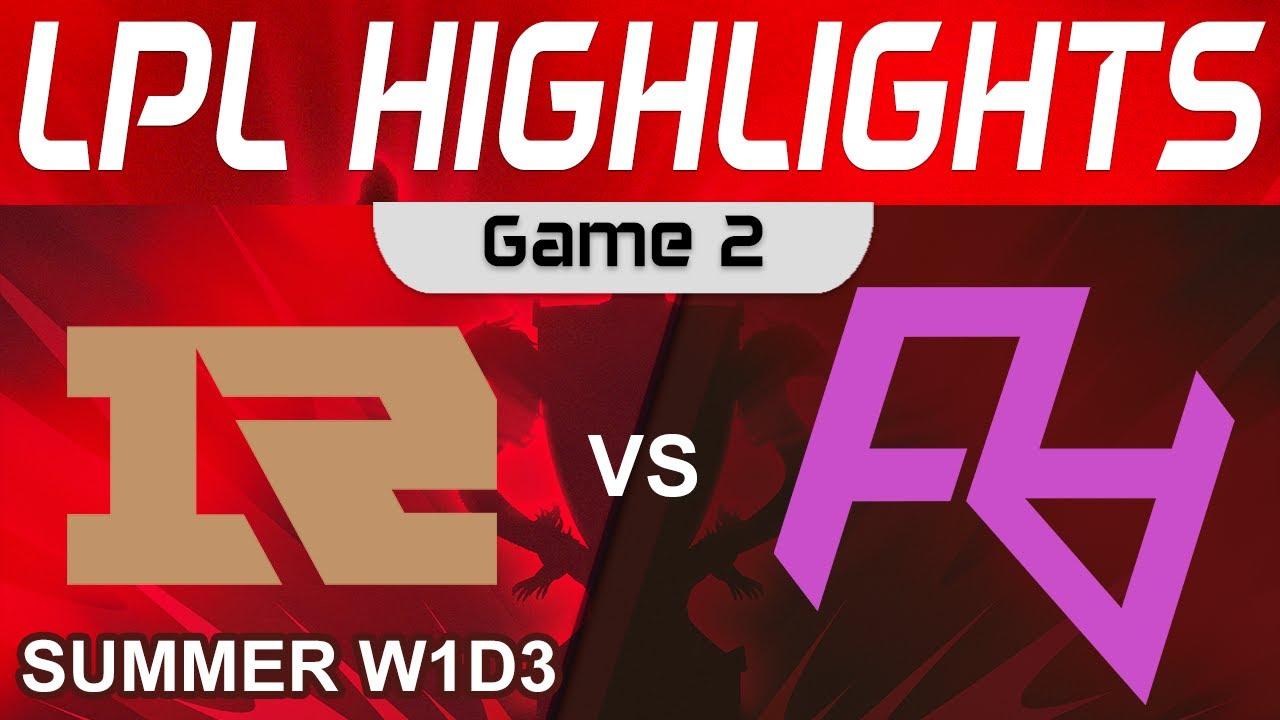 RNG vs RA Highlights Game 2 LPL Summer Season 2023 W1D3 Royal Never Give Up vs Rare Atom by Onivia thumbnail