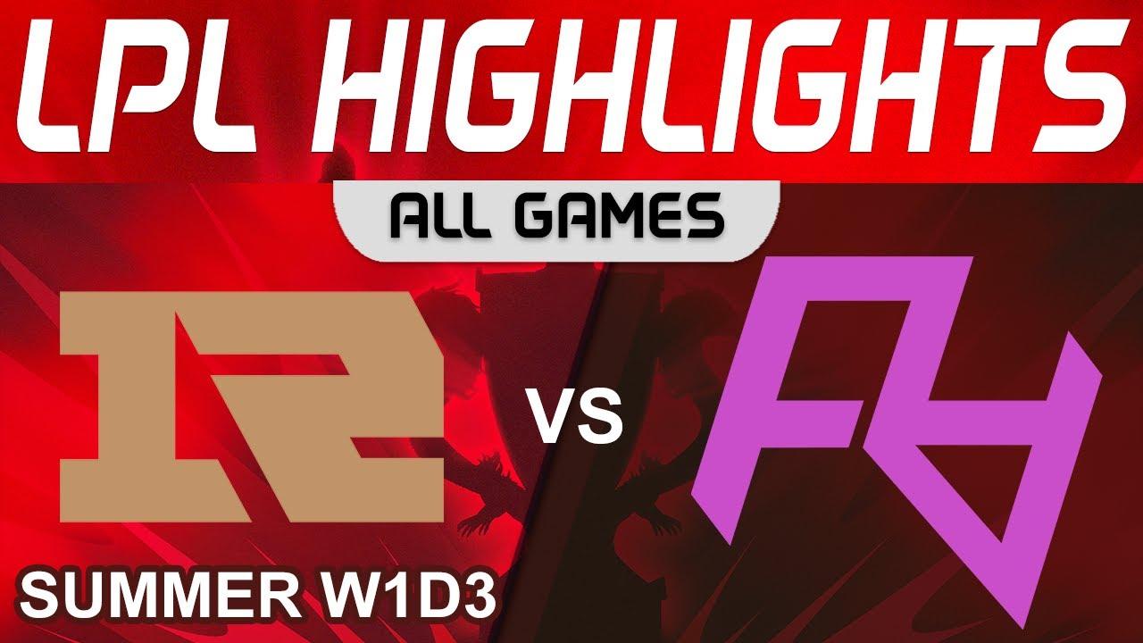 RNG vs RA Highlights ALL GAMES LPL Summer Season 2023 W1D3 Royal Never Give Up vs Rare Atom thumbnail