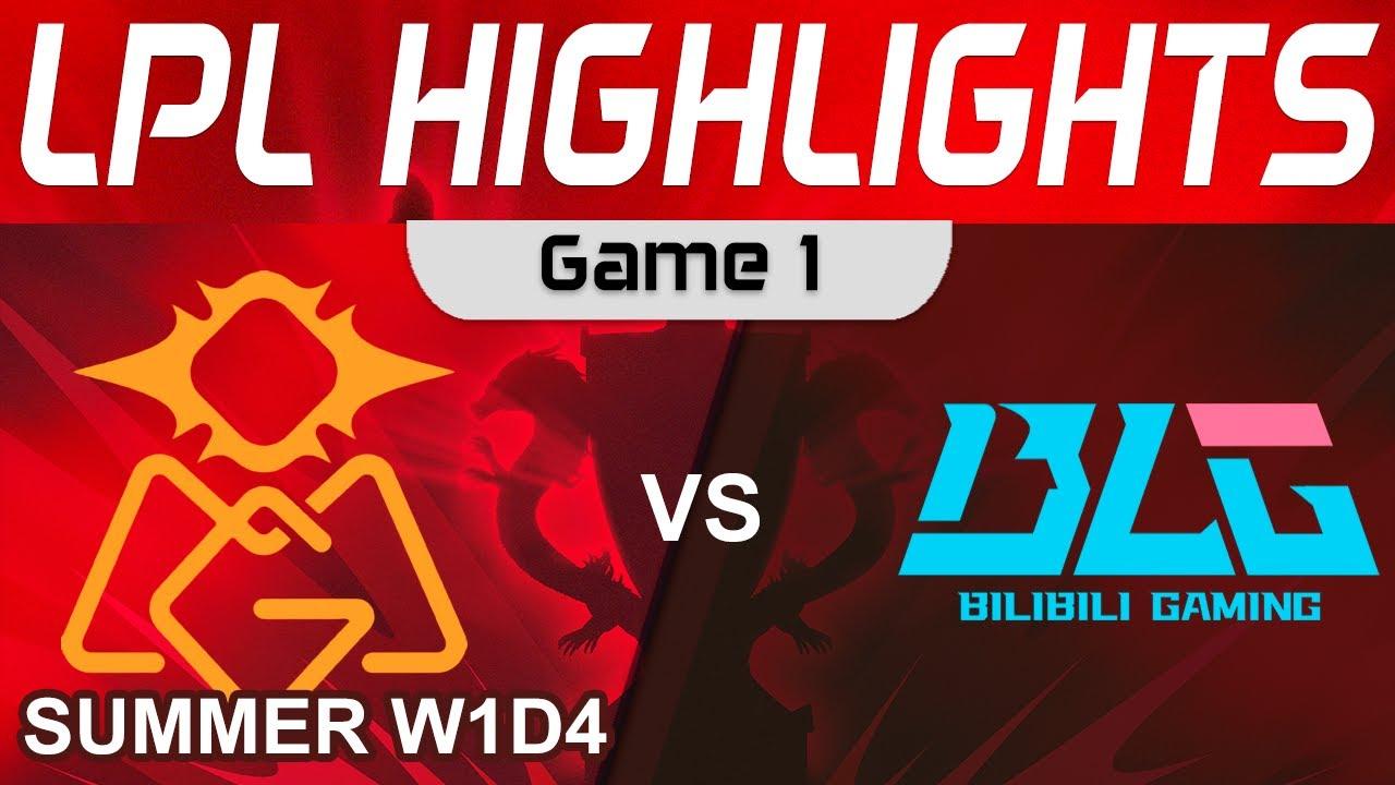 OMG vs BLG Highlights Game 1 LPL Summer Season 2023 W1D4 Oh My God vs Bilibili Gaming by Onivia thumbnail