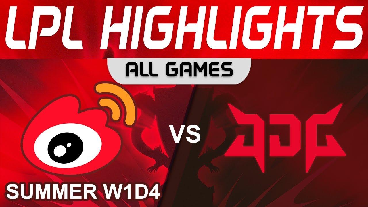 WBG vs JDG Highlights ALLGAMES LPL Summer Season 2023 W1D4 Weibo Gaming vs JD Gaming by Onivia thumbnail