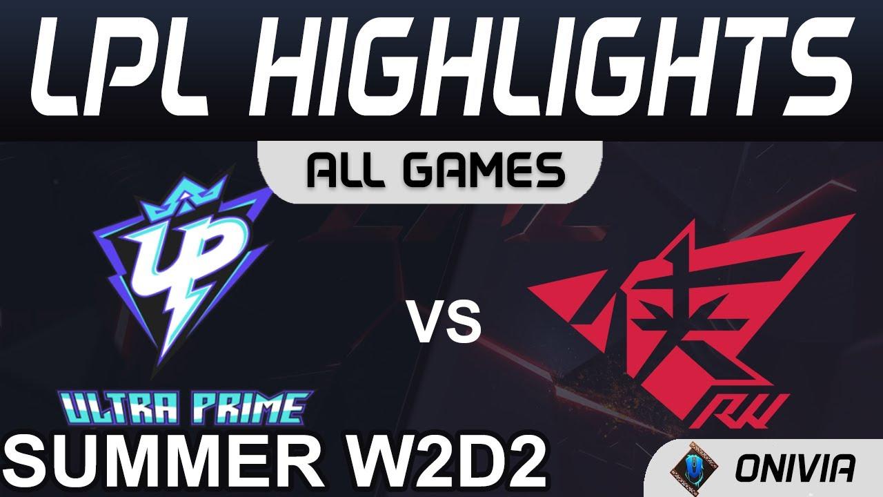 UP vs RW Highlights ALL GAMES LPL Summer Season 2021 W2D2 Ultra Prime vs Rogue Warriors by Onivia thumbnail