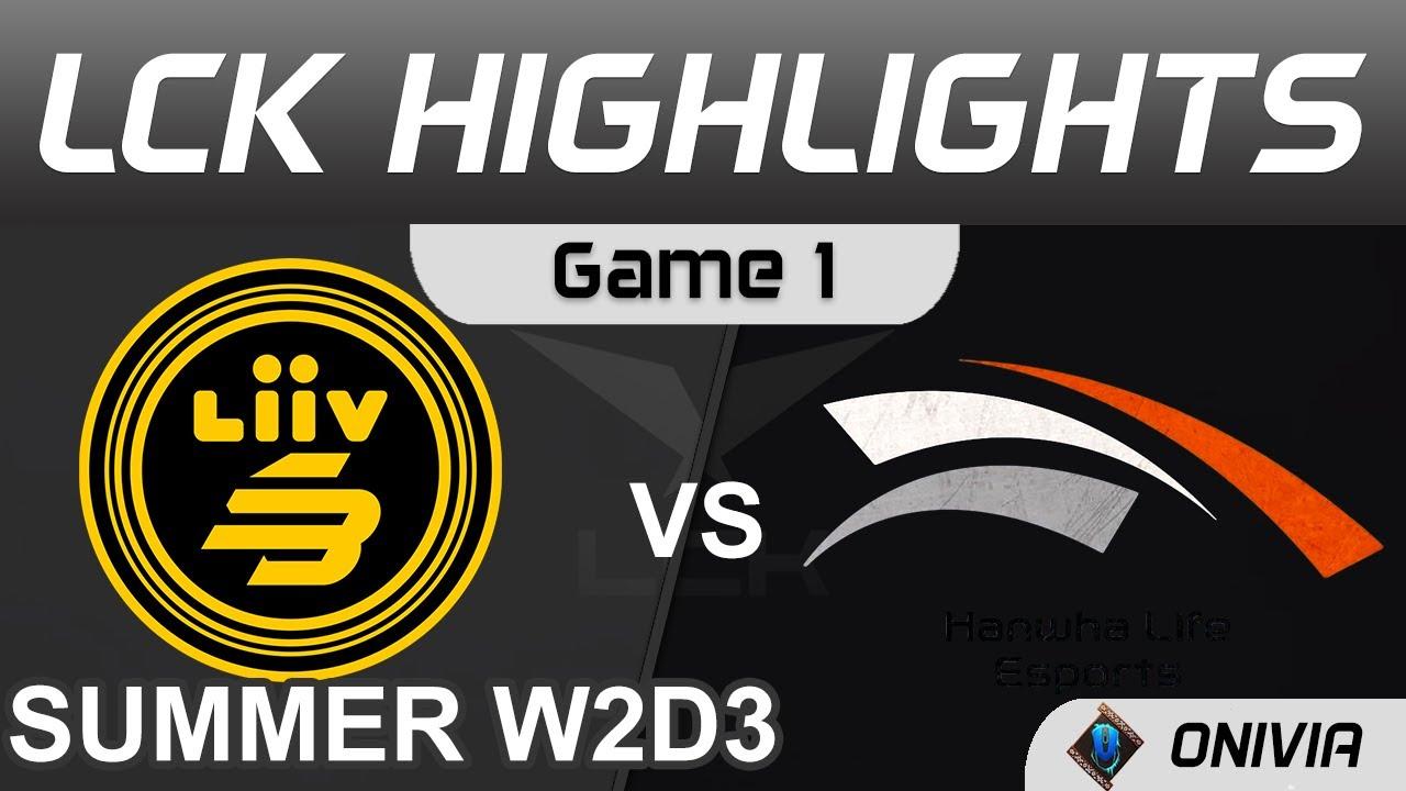 LSB vs HLE Highlights Game 1 LCK Summer Season 2021 W2D3 Liiv SANDBOX vs Hanwha Life Esports by Oniv thumbnail