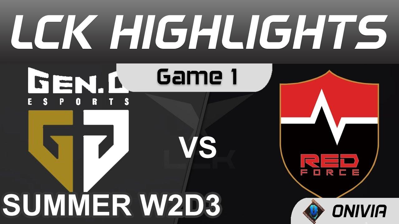 GEN vs NS Highlights Game 1 LCK Summer Season 2021 W2D3 Gen G vs Nongshim RedForce by Onivia thumbnail