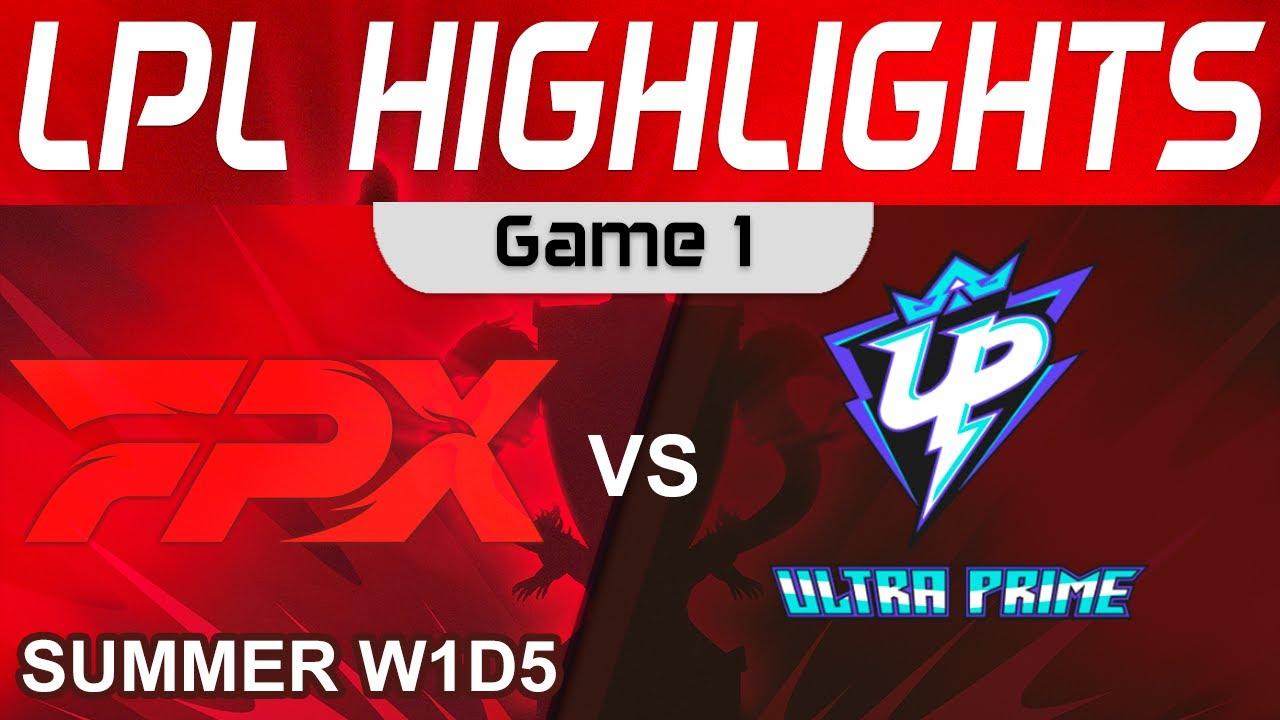 FPX vs UP Highlights Game 1 LPL Summer Season 2023 W1D5 FunPlus Phoenix vs Ultra Prime by Onivia thumbnail