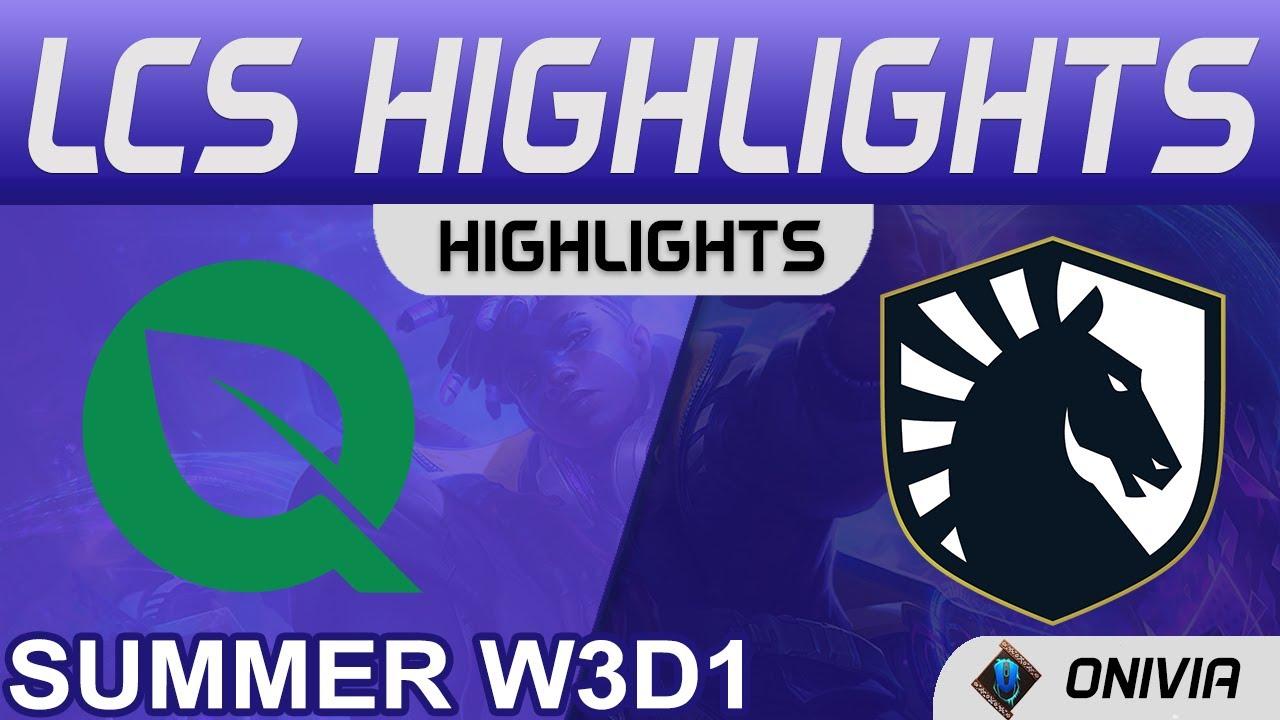 FLY vs TL Highlights LCS Summer 2021 W3D1 FlyQuest vs Team Liquid by Onivia thumbnail