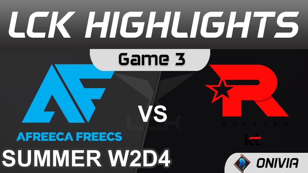 AF vs KT Highlights Game 3 LCK Summer Season 2021 W2D4 Afreeca Freecs  vs KT Rolster by Onivia thumbnail