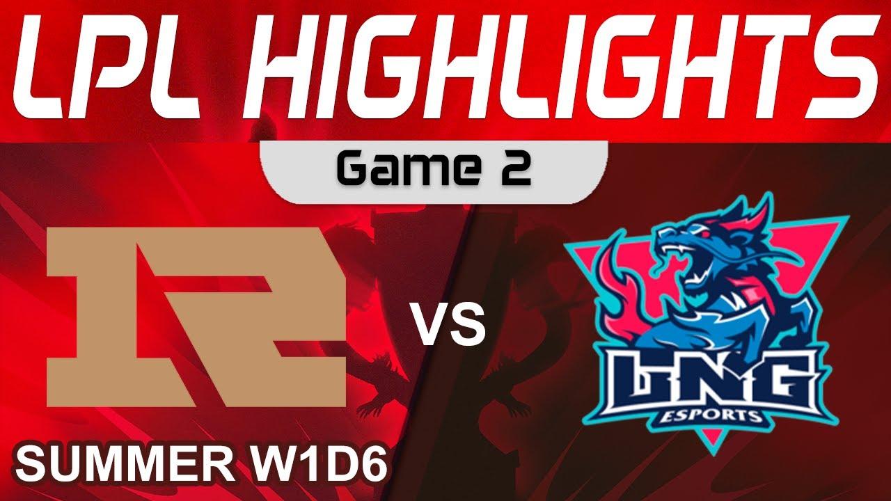 RNG vs LNG Highlights Game 2 LPL Summer Season 2023 W1D6 Royal Never Give Up vs LNG Esports thumbnail