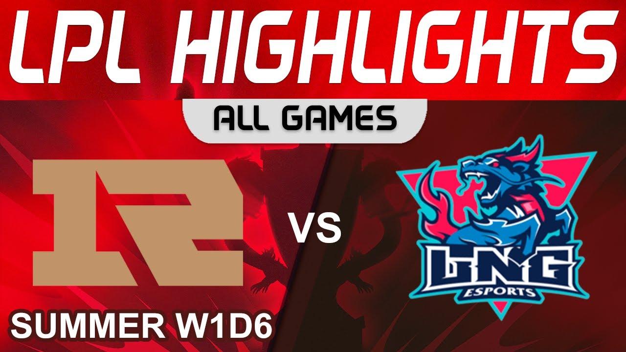 RNG vs LNG Highlights ALL GAMES LPL Summer Season 2023 W1D6 Royal Never Give Up vs LNG Esports thumbnail