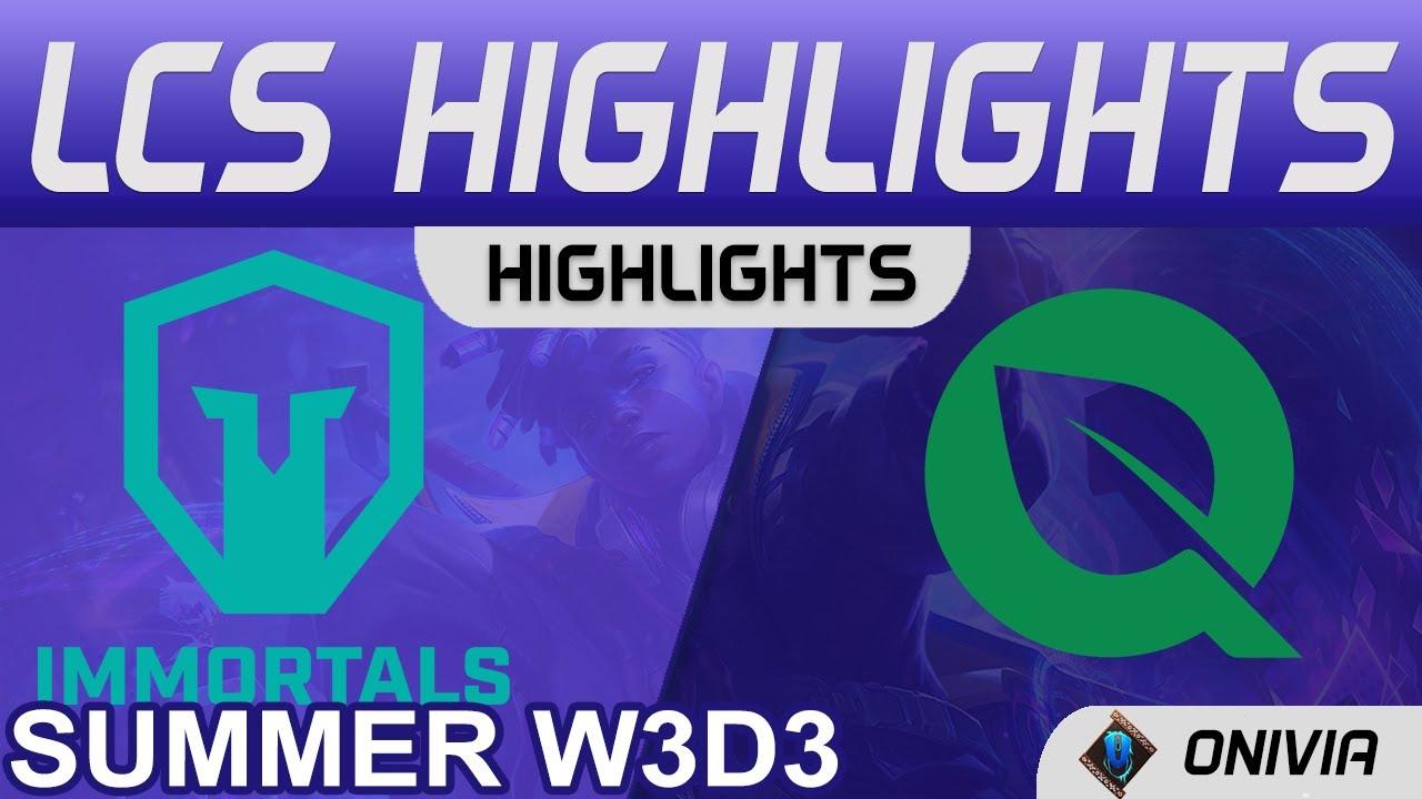 IMT vs FLY Highlights LCS Summer 2021 W3D3 Immortals vs FlyQuest by Onivia thumbnail