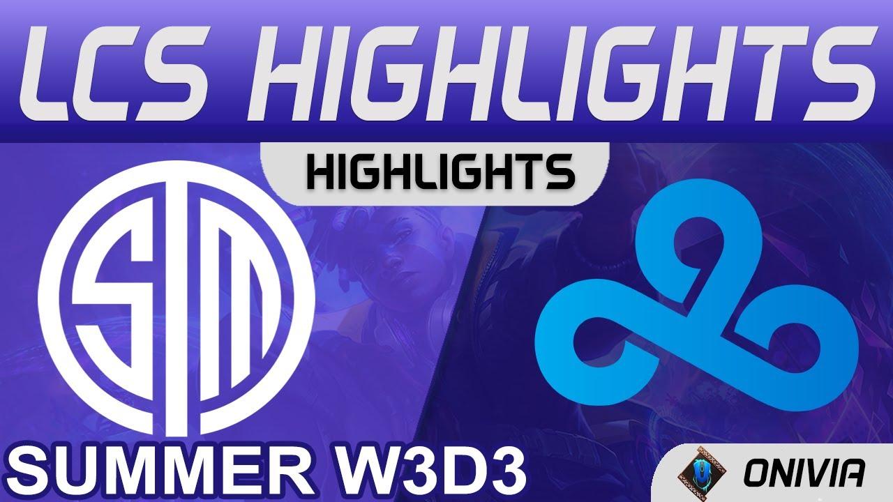 TSM FTX vs C9 Highlights LCS Summer 2021 W3D3 Team SoloMid FTX vs Cloud9 by Onivia thumbnail