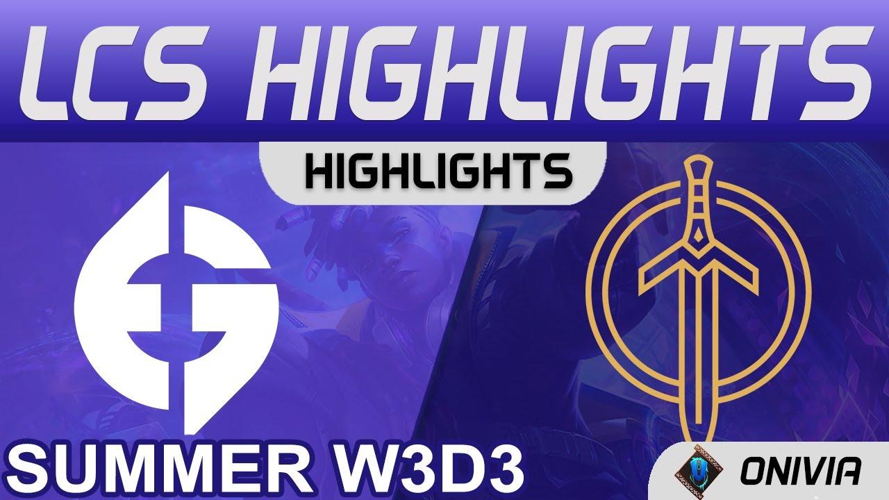 EG vs GG Highlights LCS Summer 2021 W3D3 Evil Geniuses vs Golden Guardians by Onivia thumbnail