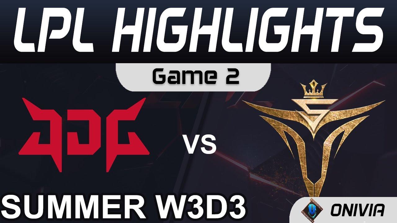 JDG vs V5 Highlights Game 2 LPL Summer Season 2021 W3D3 JD Gaming vs Victory Five by Onivia thumbnail