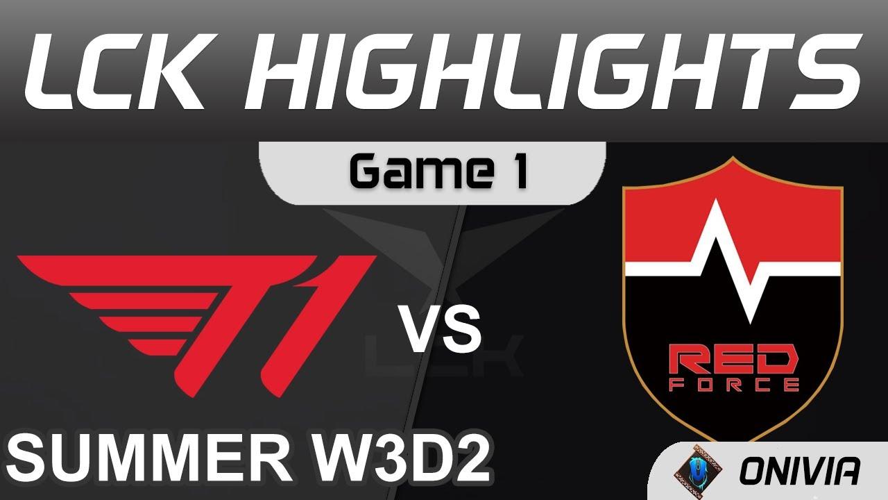 T1 vs NS Highlights Game 1 LCK Summer Season 2021 W3D2 T1 vs Nongshim RedForce by Onivia thumbnail