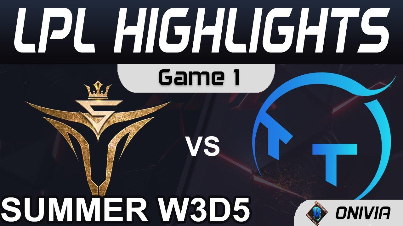 V5 vs TT Highlights Game 1 LPL Summer Season 2021 W3D5 Victory Five vs ThunderTalk Gaming by Onivia thumbnail