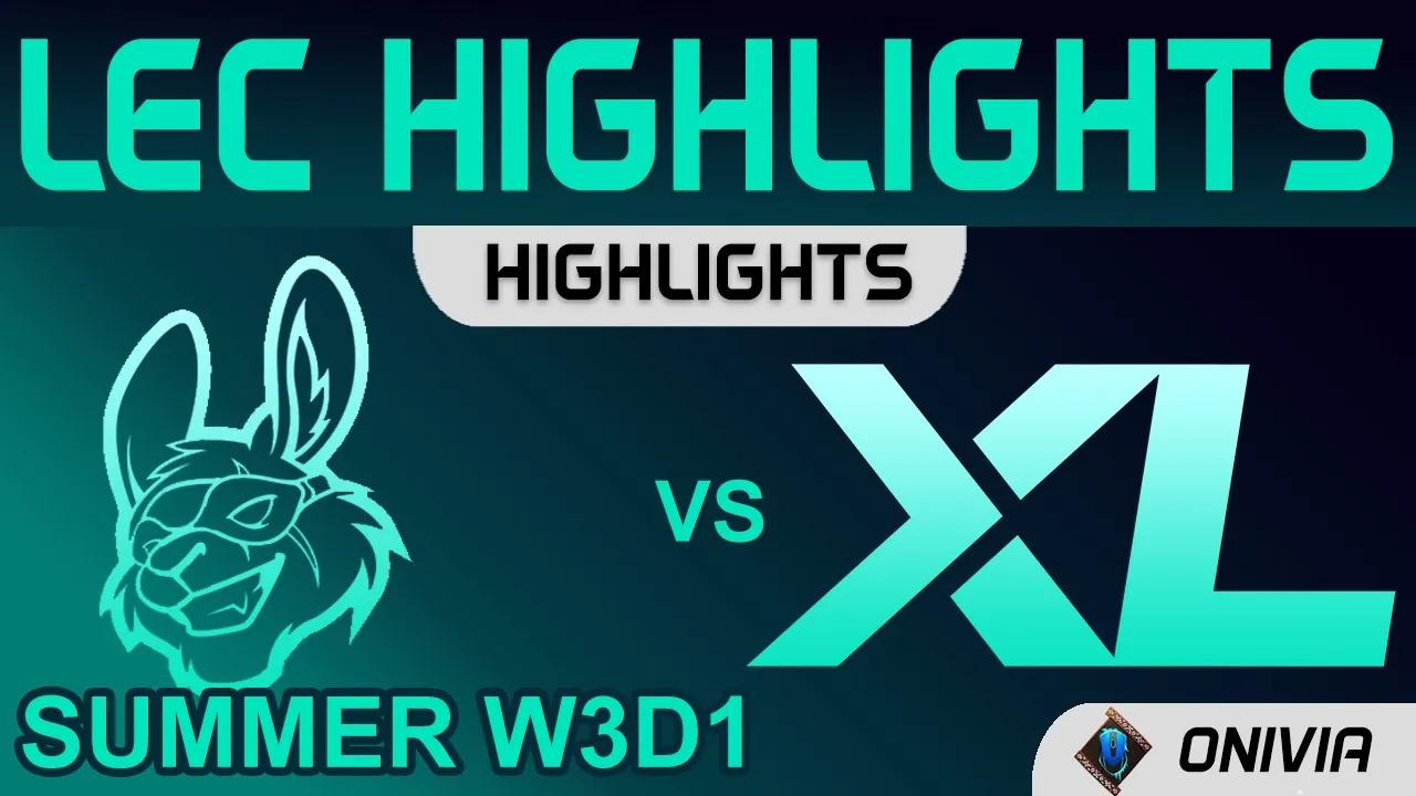 MSF vs XL Highlights LEC Summer Season 2021 W3D1 Misfits Gaming vs Excel Esports by Onivia thumbnail