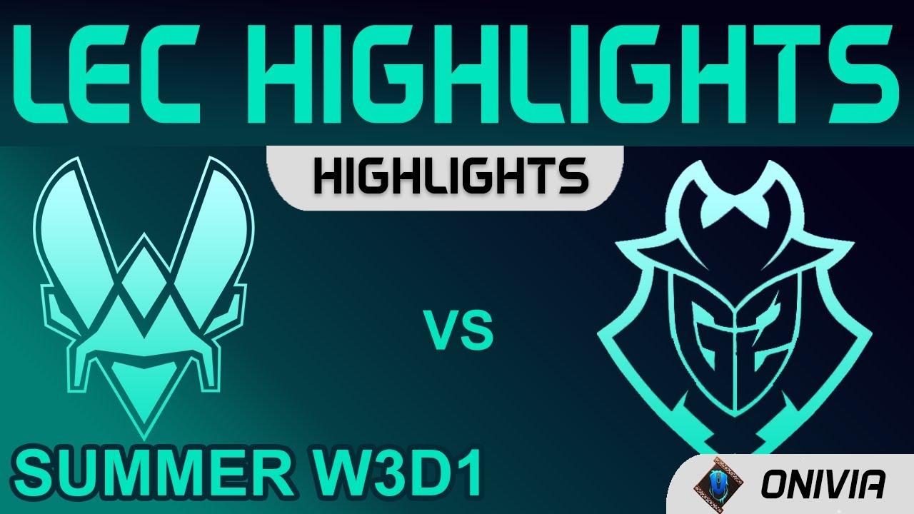 VIT vs G2 Highlights LEC Summer Season 2021 W3D1 Team Vitality vs G2 Esports by Onivia thumbnail