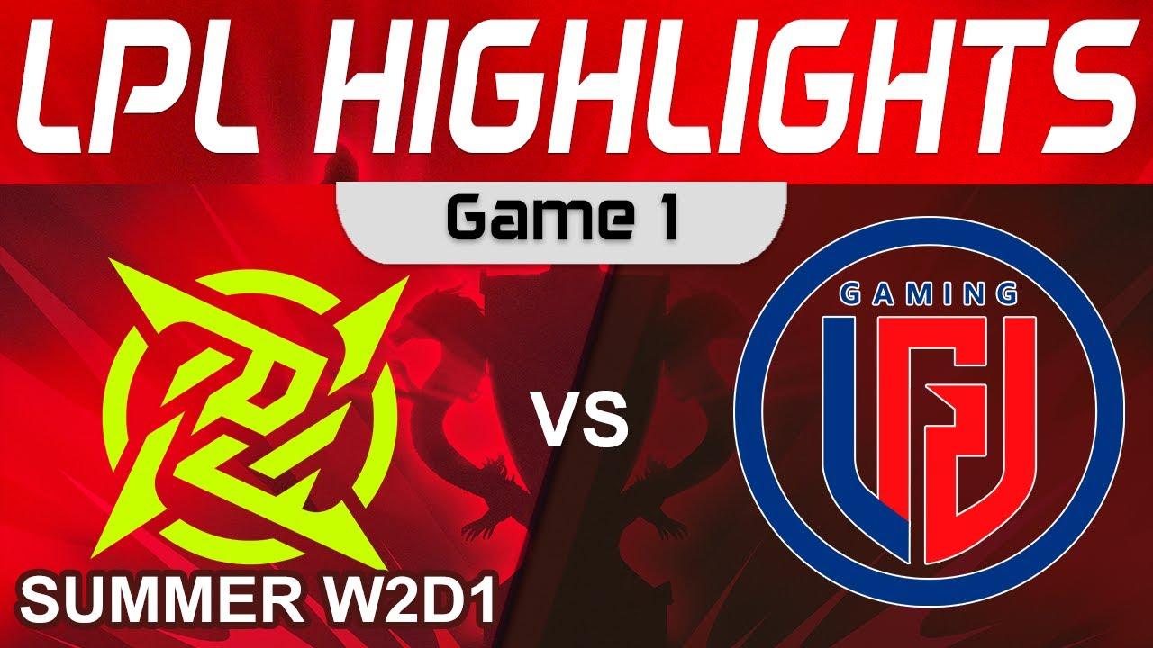 NIP vs LGD Highlights Game 1  LPL Spring Season 2023 W2D1 Ninjas in Pyjamas vs LGD Gaming by Onivia thumbnail