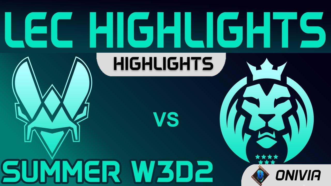 VIT vs MAD Highlights LEC Summer Season 2021 W3D2 Team Vitality vs MAD Lions by Onivia thumbnail