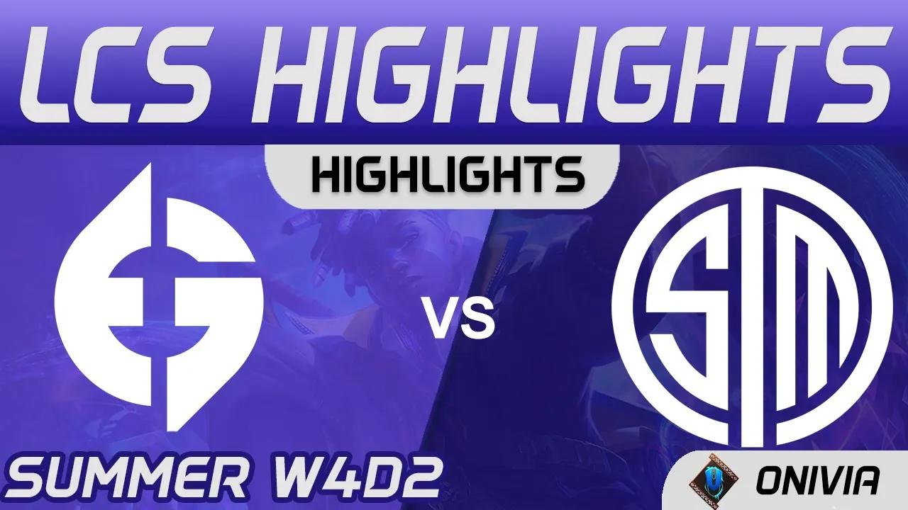 EG vs TSM FTX Highlights LCS Summer Season 2021 W4D2 Evil Geniuses vs Team SoloMid FTX by Onivia thumbnail