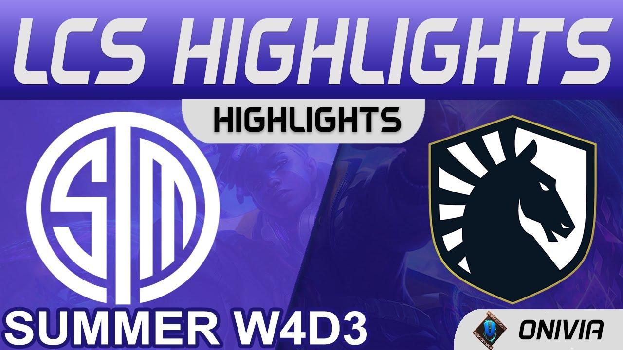 TSM FTX vs TL Highlights LCS Summer Season 2021 W4D3 Team SoloMid FTX  vs Team Liquid by Onivia thumbnail