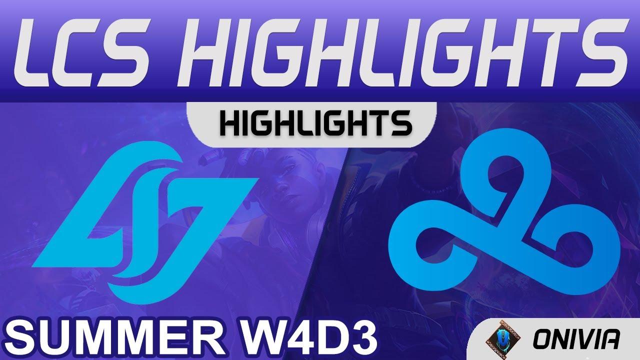 CLG vs C9 Highlights LCS Summer Season 2021 W4D3 Counter Logic Gaming  vs Cloud9 by Onivia thumbnail