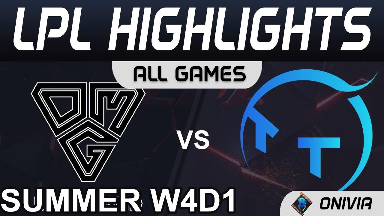 OMG vs TT Highlights ALL GAMES LPL Summer Season 2021 W4D1 Oh My God vs ThunderTalk Gaming by Onivia thumbnail