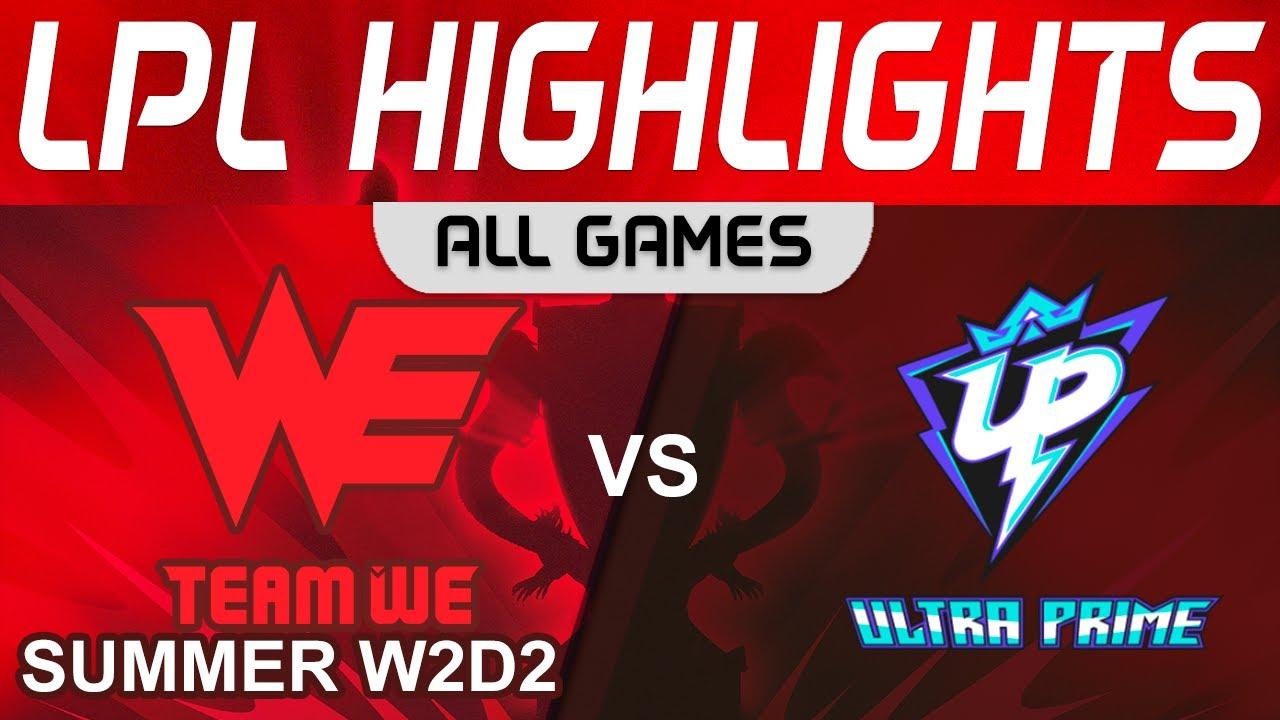 WE vs UP Highlights ALL GAMES LPL Spring Season 2023 W2D2 Team WE vs Ultra Prime by Onivia thumbnail