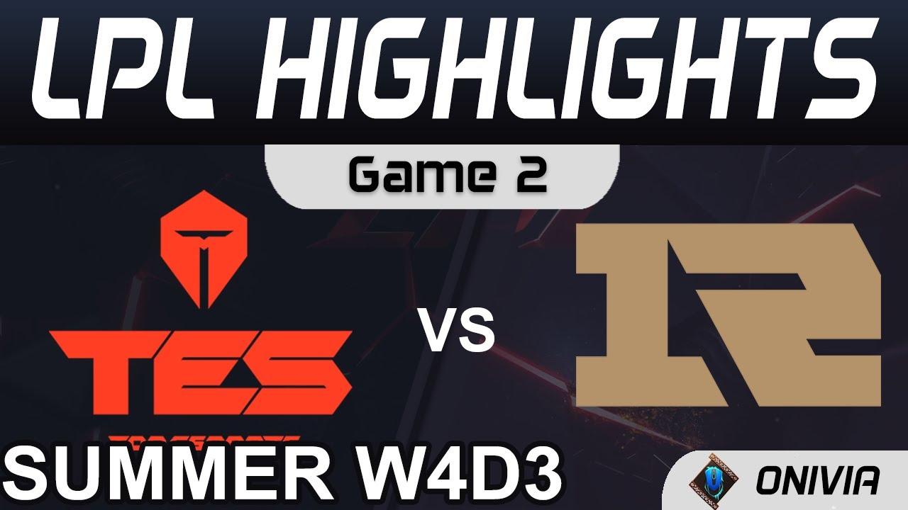 TES vs RNG Highlights Game 2 LPL Summer Season 2021 W4D3 Top Esports vs Royal Never Give Up by Onivi thumbnail